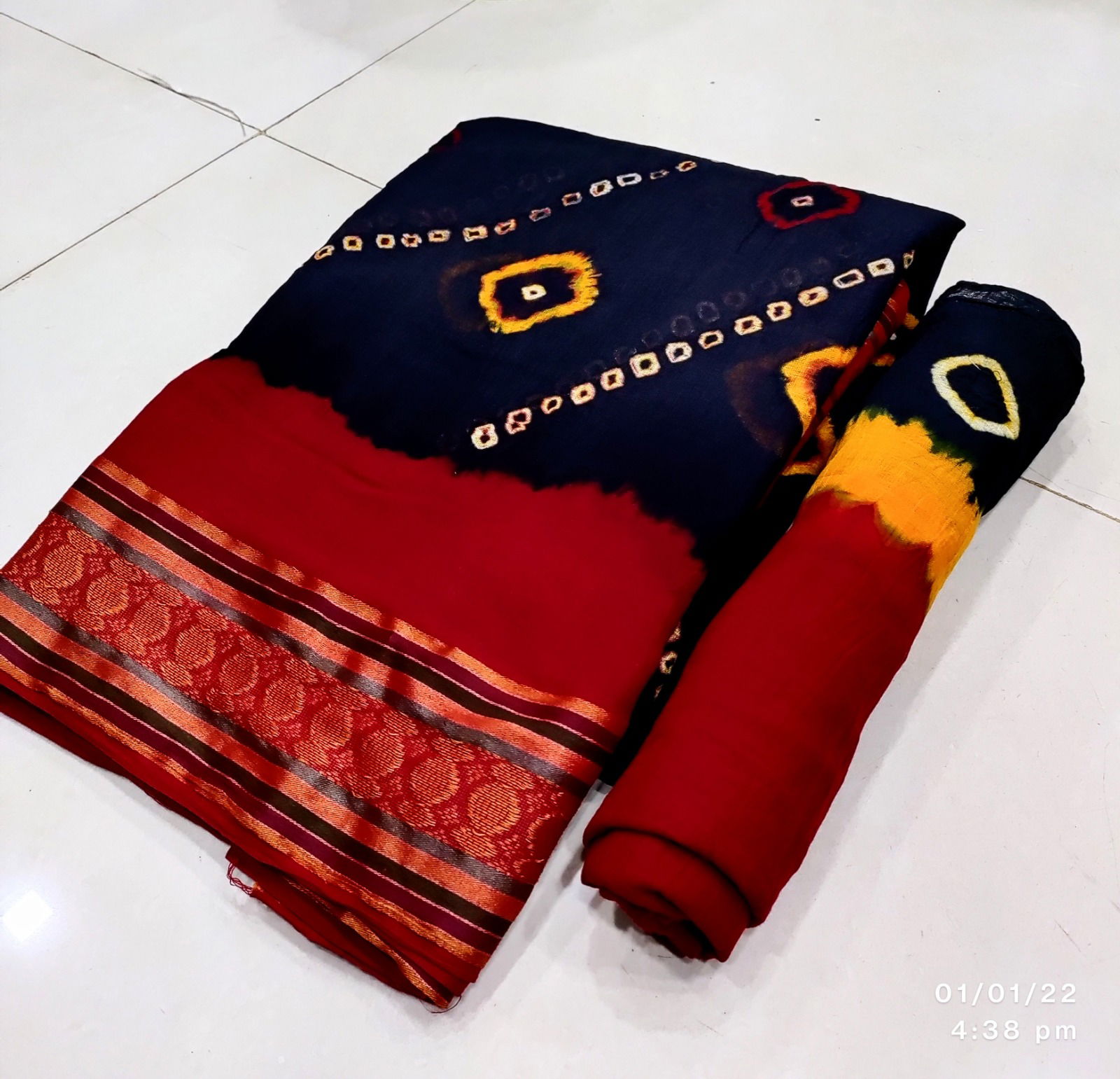 KGM Bandhani Printed Designer Non Catalog Sarees